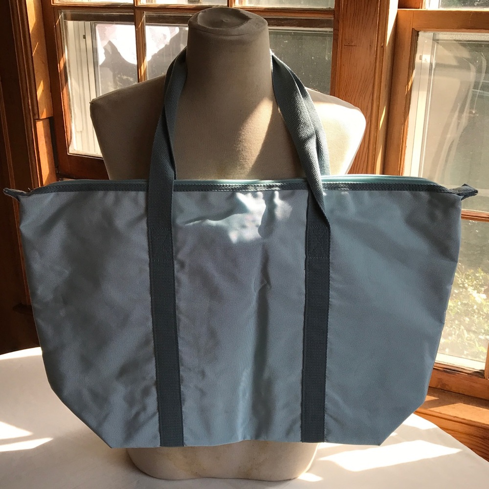 Almost BRAND NEW beautiful light blue bag by Giorgio Armani. 22 x 14 x 6”